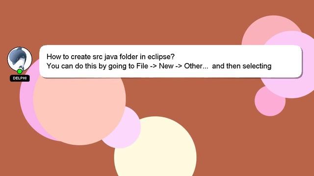 How to create src java folder in eclipse? смотреть онлайн