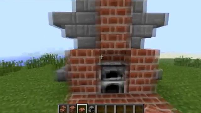 Как построить и украсить камин и печки в Minecraft 1.5.2 смотреть онлайн