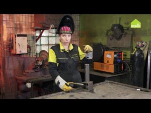 ВАРИМ ЗАБОР. Как приварить заглушку на заборный столб