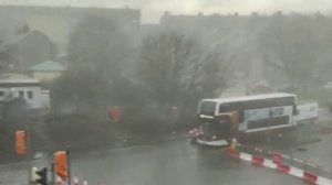 Storm Dudley hit United Kingdom with powerful winds and heavy rain