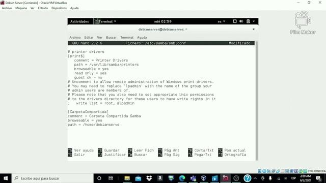 Instalación de servidor Samba linux смотреть онлайн