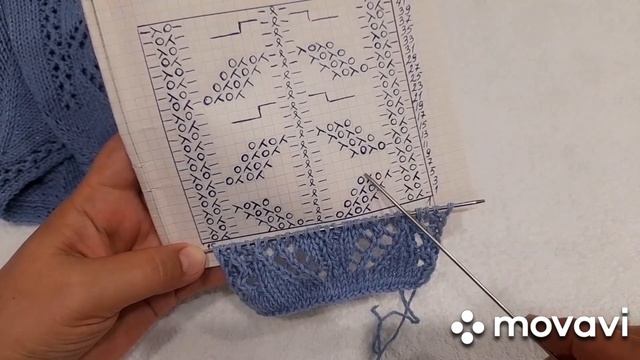 Узор для кардигана Вязание спицами
