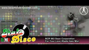 Dean Corporation - For Your Love [Radio Italo Mix] [2017]