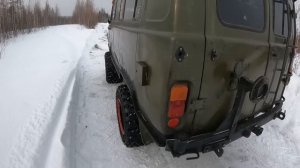 Я не думал что они так гребут/Авторос М-Трим на УАЗ/Испытания по снегу