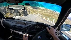 Furka Pass POV Drive - 1992 BMW E34 - 4K