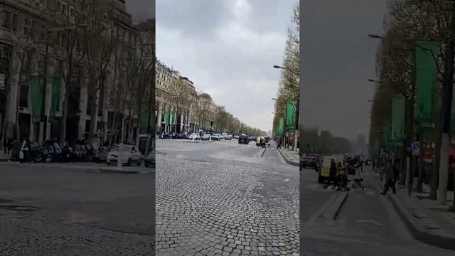 На Елисейских полях в Париже. Франция/On the Champs Elysees in Paris. France