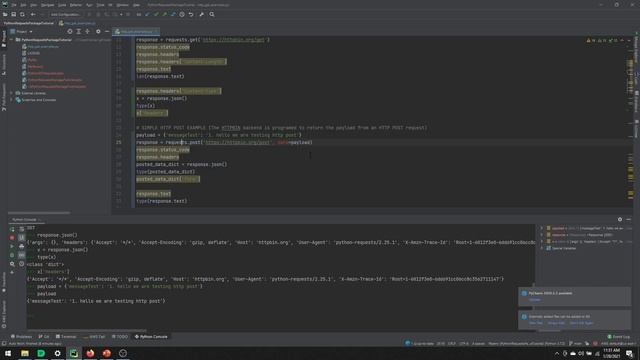 Python Requests Package - HTTP GET and POST смотреть онлайн