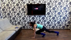 Глайдинг для проработки мышц пресса II Я худею с Екатериной Кононовой