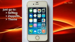 How to change Carrier style by Zeppelin on iOS 7 1 2 for iPhone 4