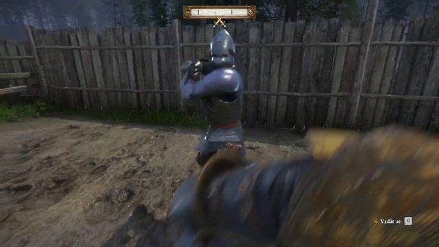 Kingdom Come: Deliverance - combat gameplay - ALL longsword combos, hardcore mode смотреть онлайн