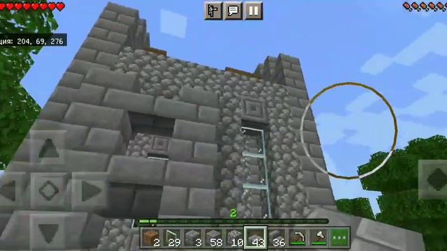 Построил ЦЕРКОВЬ в деревне. В майнкрафте. смотреть онлайн