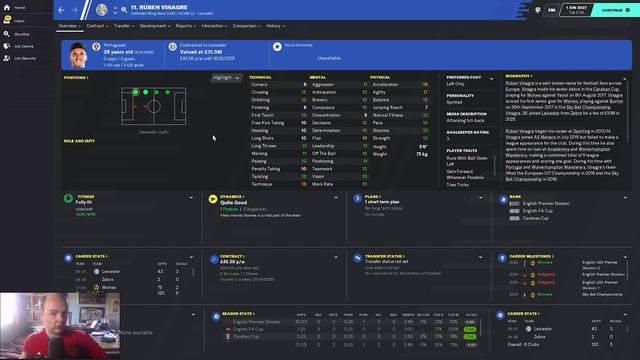 FM 20 - Stars Of Tomorrow - EP99 - Ruben Vinagre (LB,LWB) - Football Manager 2020 смотреть онлайн