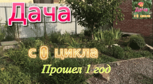 Дача с 0 цикла, прошел год.mov
