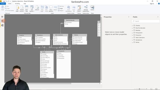 Cómo calculo los días laborales en mi empresa usando Power BI? Tomando en cuenta días festivos - DA смотреть онлайн