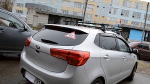 Багажник на крышу Kia Rio хэтчбек (2011-2017) в Нижнем Новгороде. Продажа и установка. АВТоДОП-НН.