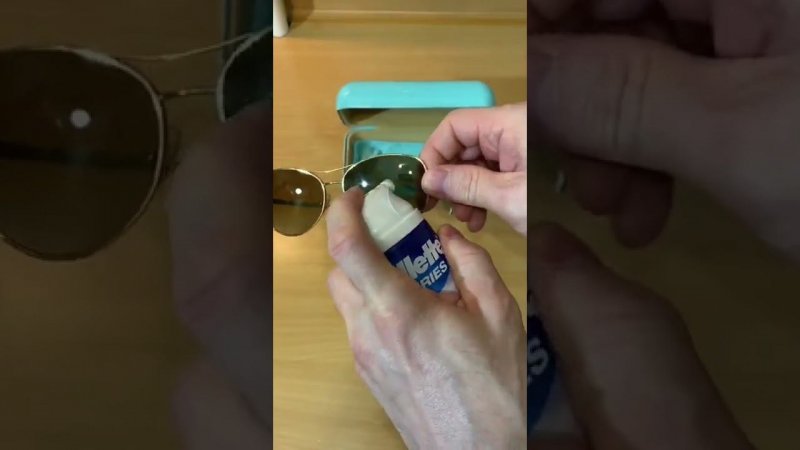Как сделать чтобы очки не запотевали | Лайфхаки от Нечетова | nechetoff | ПОДПИШИСЬ ⬇️ #Shorts