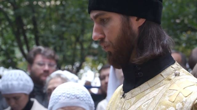 Панихида по архимандриту Матфею (Мормылю)