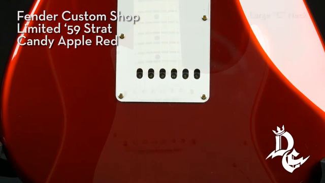 Test Drive | Fender Custom Shop Limited Edition 1959 Strat NOS Gold Hardware Candy Apple Red смотреть онлайн