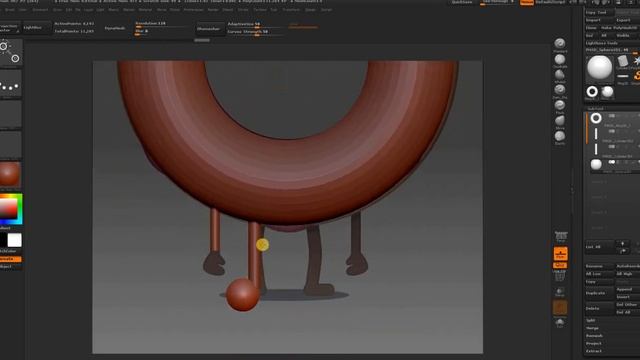 Уроки по 3D-моделированию в ZBrush. Создаем крутую игровую модельку