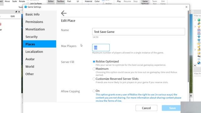 Roblox Studio How to CHANGE MAX PLAYER Count смотреть онлайн