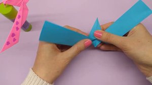 Оригами ПТИЧКА- БАЛАНСИР из бумаги | Origami Balancing Paper Bird