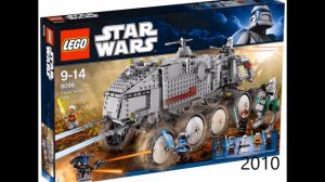 Все наборы Lego Star Wars Турботанк клонов(2005-2016)