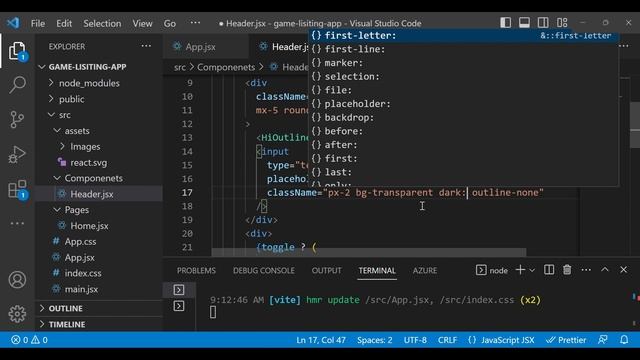 #6 Build Game Listing App with React Js, Tailwindcss, Vite, Vercel : Dark Mode using Tailwindcss