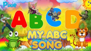 My ABCD Song📚📔📗 | Pixie Kids Song🎶