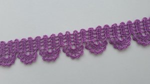 Ленточное кружево. Вязание крючком / Ribbon lace crochet