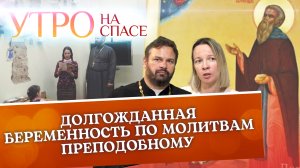 ДОЛГОЖДАННАЯ БЕРЕМЕННОСТЬ ПО МОЛИТВАМ ПРЕПОДОБНОМУ