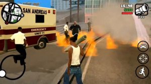 Скорая пожарная приезжают (МОДЫ-GTA SA MOBILE)