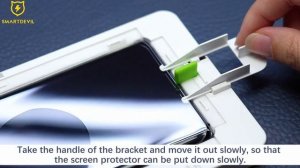 Закаленное стекло SmartDevil со станком для наклейки для Samsung Galaxy S22 Ultra