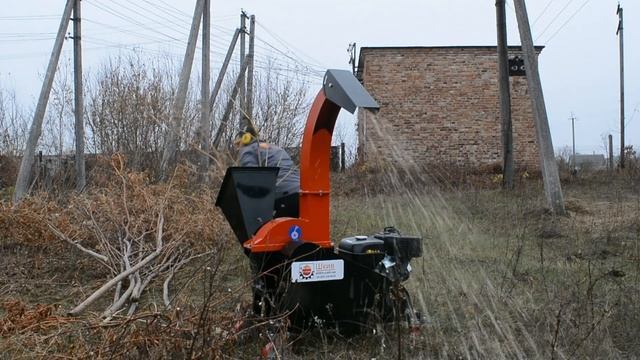 Щепорез Дисковый ШКИВ 2В80 Измельчитель веток на щепу!
