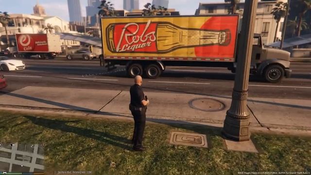 LSPDFR Spike Strip Mod смотреть онлайн