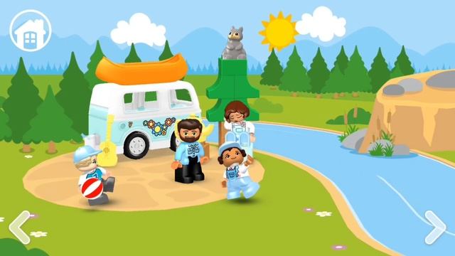 LEGO DUPLO WORLD amusement park & camping смотреть онлайн