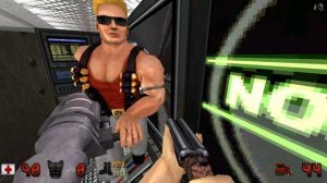 Duke Nukem 3D 1996 года играть за Короля прохождение главы 4 The Birth часть  2