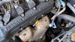 Видео работы двигателя QG15DE FB15