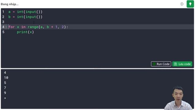 [Python cơ bản] - Bài 04.6 Thực hành: Hàm range trong Python | uCode