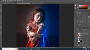 Technique for Portrait Dual Lighting Effect In Photoshop || light effect Photoshoot | VSL Productio