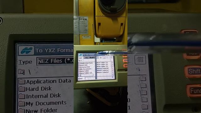 COMO DESCARGAR LOS PUNTOS DE LA ESTACION TOTAL TOPCON GPT-7500 (carpeta de trabajo) смотреть онлайн
