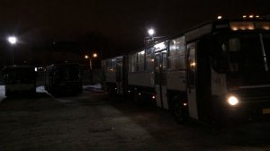 Окончание смены Икарус 283.10