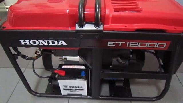 Ремонт и обслуживание Хонда/Honda ET 12000 - трехфазный бензиновый генератор