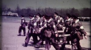 Смотр дружин гражданской обороны. станция Штеровка Антрацитовский р-н