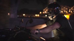 YAMAHA XV 1900 | Rideout at Night Cologne City Germany Custom Chopper