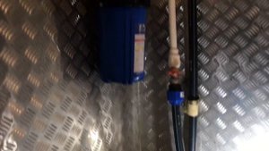 Водопровод из колодца. Меняем станцию WILO на колодезную установку GRUNDFOS SBA 3-45AW. Новый ввод.