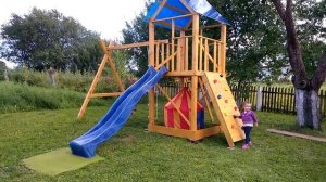 Детская горка своими руками.