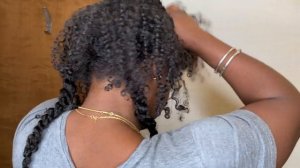 EASY Twistout using 3B 3C Kinky Curly Clip ins feat. CurlsCurls