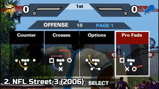 All NFL Street  Games for PSP Review смотреть онлайн
