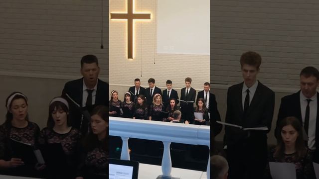 Хор песня - Осень подожди дай налюбоваться нам тобой.