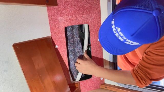 字幕あり車ぶつけてテールレンズに穴が開きました?キャンピングカー修理素人修理FRP修理　ナッツRV マッシュ　キャンピングカー　修理　交換　 アストロタイガー改造記